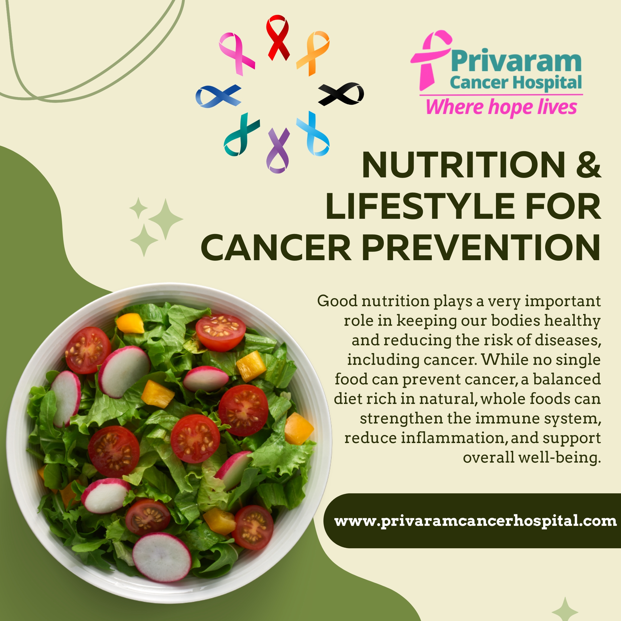 Nutrition & Lifestyle for Cancer Prevention - Privaram Cancer and ...